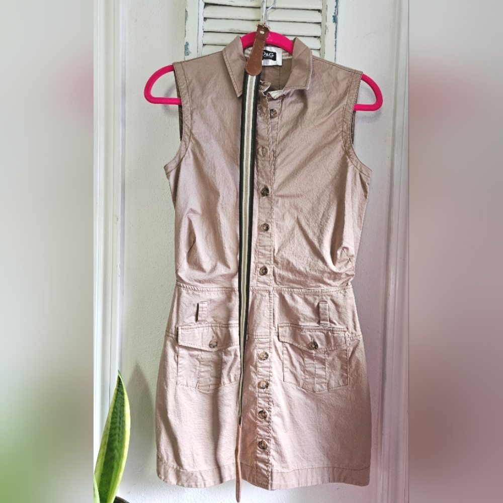 Dolce & Gabbana safari dress M